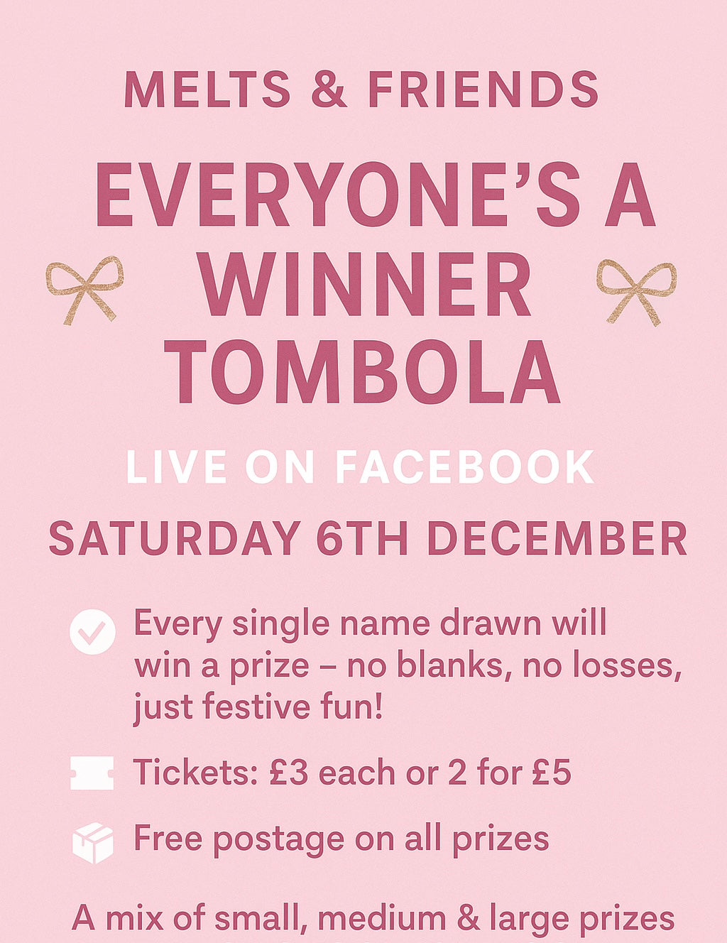 Everyone’s a Winner Tombola