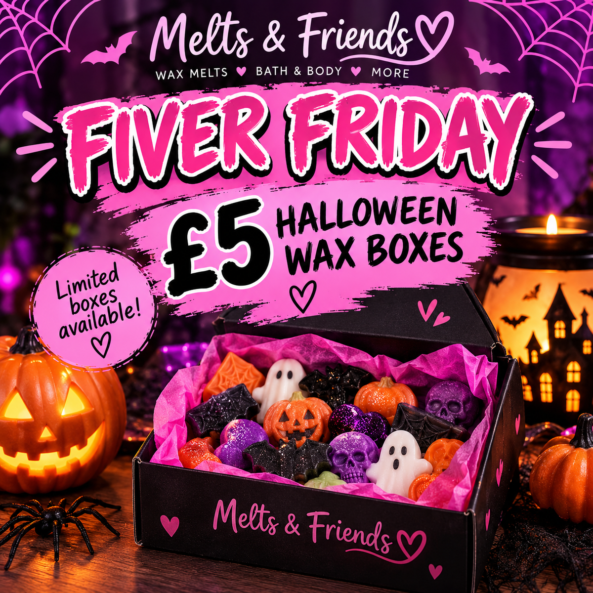 £5 Halloween Wax Boxes